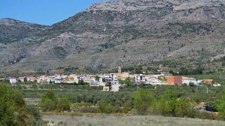 Gaianes, uno de los pueblos del interior afectados por los robos