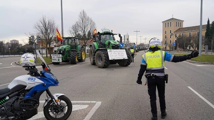 Tractorada Valladolid (Archivo)