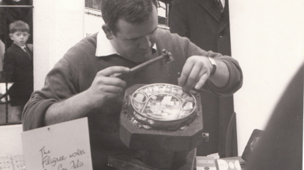 Mariano San Félix, maestro del damasquinado