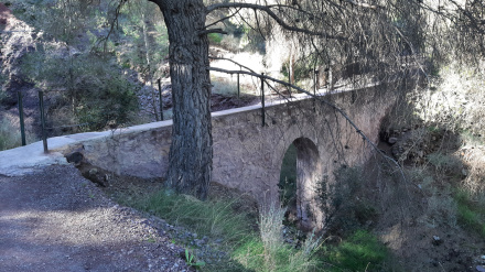 Uno de los puentes del Cejo de los Enamorados de Lorca que será mejorado con fondos europeos
