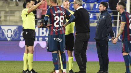 Imagen del Huesca Córdoba de ayer