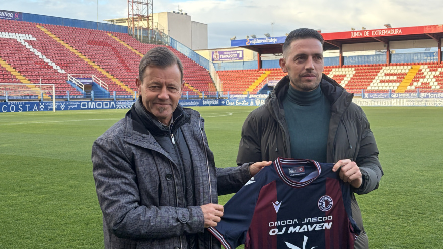 Manuel Mosquera, director deportivo, y David Rocha, entrenador