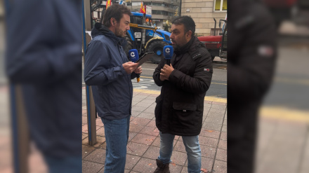 Javier, agricultor de Ourense