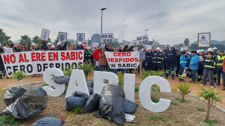 Protesas en Sabic