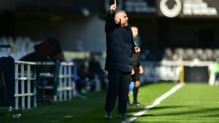 Javi Rey el pasado domingo