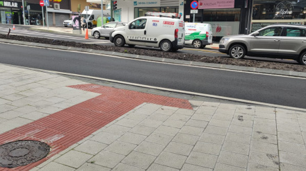 Milladoiro paso para invidentes