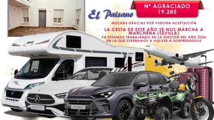 La sorpresa de un valenciano, que ha ganado la cesta de El Paisano de Utrera, sin haber pisado el municipio: "Busqué sorteos en internet"