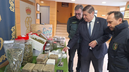 El material incautado en la Operación Lezna