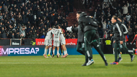 Estalla la felicidad en el Carlos Belmonte con el triunfo por 3-2 del Albacete al Real Madrid