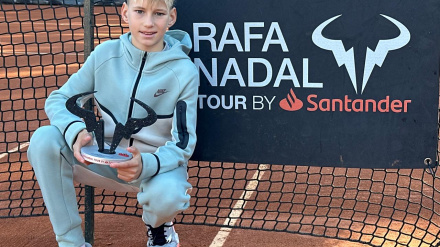 El joven Fedor Milagkin se proclama finalista en el prestigioso Rafa Nadal Tour de Barcelona