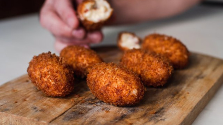 no romper croquetas en freidora aire