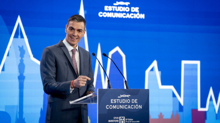El presidente del Gobierno, Pedro Sánchez