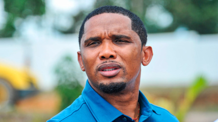 Samuel Eto'o, presidente de la Federación de Fútbol de Camerún