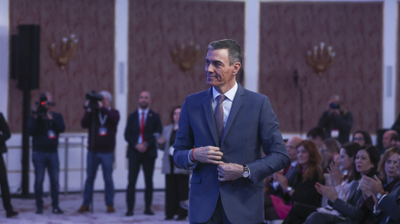 El presidente del Gobierno, Pedro Sánchez