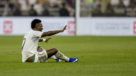 El delantero del Real Madrid Vinícius Jr