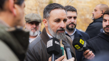 El líder de VOX, Santiago Abascal.