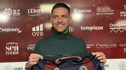 David Rocha, técnico del CD Extremadura