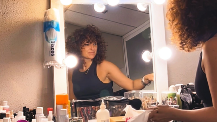 Sarai Rodríguez, maquilladora riojana