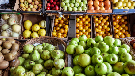 Una frutería de Buenos Aires, Argentina