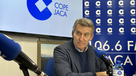 Feijóo en COPE Jaca
