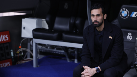 Álvaro Arbeloa, durante el Real Madrid-Levante