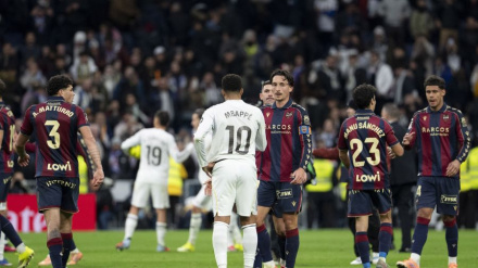 Despedida de Pablo Martínez al acabar el partido