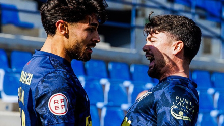 Sufrida victoria de UCAM Murcia CF contra el Puente Genil