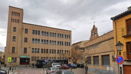 18/01/2026 Imagen del exterior del centro ETI San Juan ubicado en la plaza del mismo nombre de Tudela..El Departamento de Educación del Gobierno de Navarra ha anunciado que esta próxima semana se producirán alteraciones en la ubicación física de algunos ciclos formativos que se imparten en el centro de formación profesional ETI San Juan de Tudela.SOCIEDAD ESPAÑA EUROPA EDUCACIÓN NAVARRAGOBIERNO DE NAVARRA