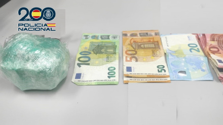 Droga y dinaero incautado