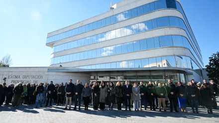 Concentración en la Diputación de Granada