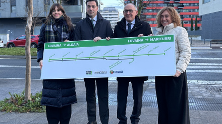 Las instituciones vascas firman el convenio de financiación para la llegada del tranvía a Zabalgana
