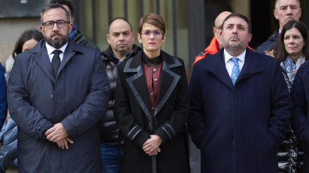 Concentración en solidaridad con las víctimas del accidente ferroviario.