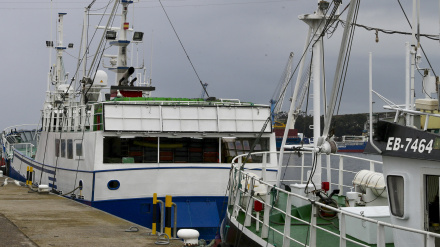 Barcos amarrados en el Puerto de Avilés