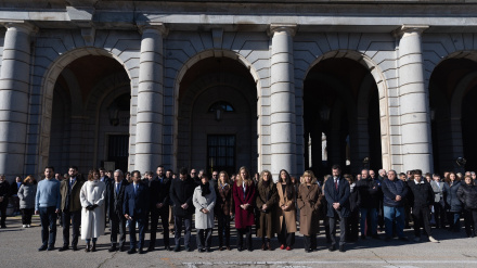 Minuto de silencio de varias ministras por el accidente ferroviario de Adamuz, Córdoba