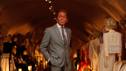 El diseñador Valentino