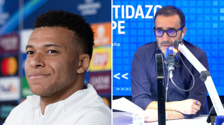 Mbappé y Juanma Castaño