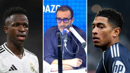 Juanma Castaño, Vinicius y Bellingham