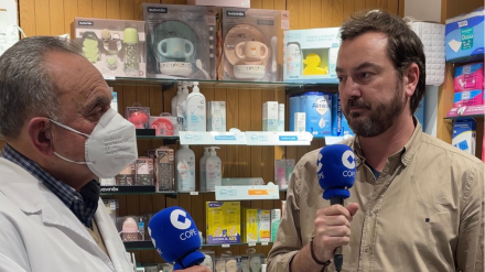 Pedro Jesús Galán, farmacéutico en Adamuz