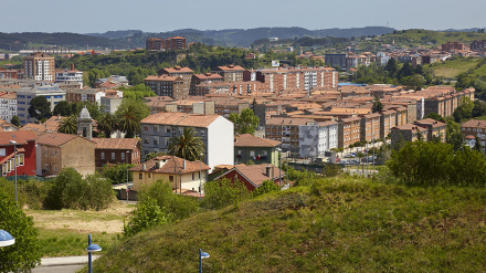 Una imagen aérea de la zona de La Magdalena y Versalles
