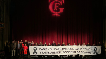 Homenaje a las víctimas de Adamuz