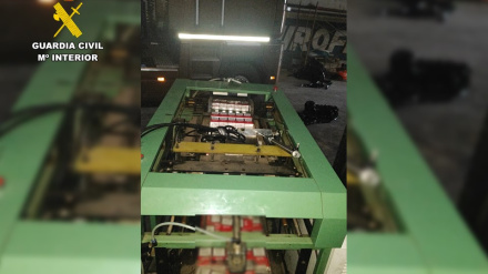 Desmantelada en Alicante una macrofábrica ilegal de tabaco con material valorado en más de tres millones de euros