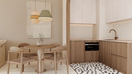 Interior del nuevo Core Suites Azor en Benicàssim