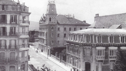 Imagen de archivo de la calle General Chinchilla de Pamplona