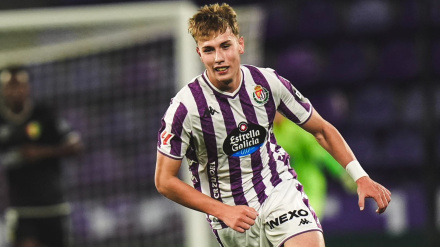 Arnu jugará hasta final de temporada en el Real Madrid Castilla cedido por el Valladolid.