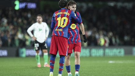 Lamine Yamal y Fermín López