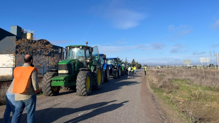 Este viernes, nueva tractorada de las organizaciones agrarias extremeñas