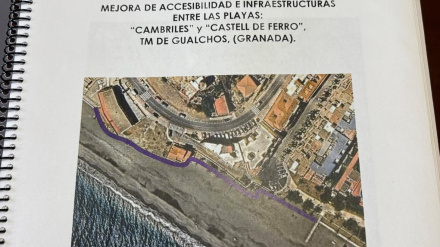 Gualchos licita la mejora de la conexión entre la playa de Cambriles y Castell de Ferro