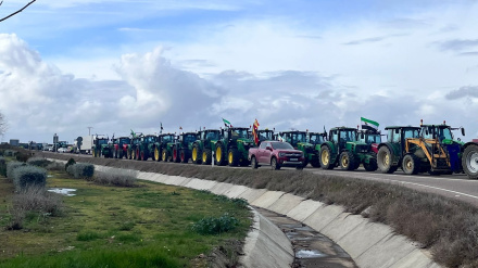 Tractorada en Extremadura, el viernes 16