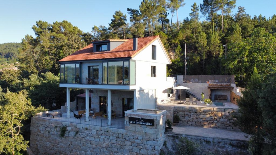 Casa do Barqueiro en Castrelo de Miño (Ourense)