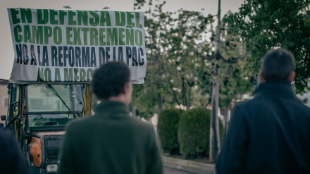 Movilización del campo extremeño, el pasado día 16